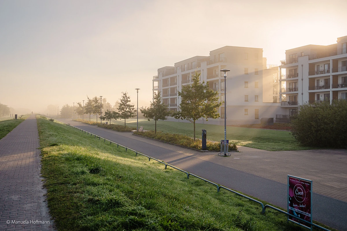 Blick auf den Klosterbau