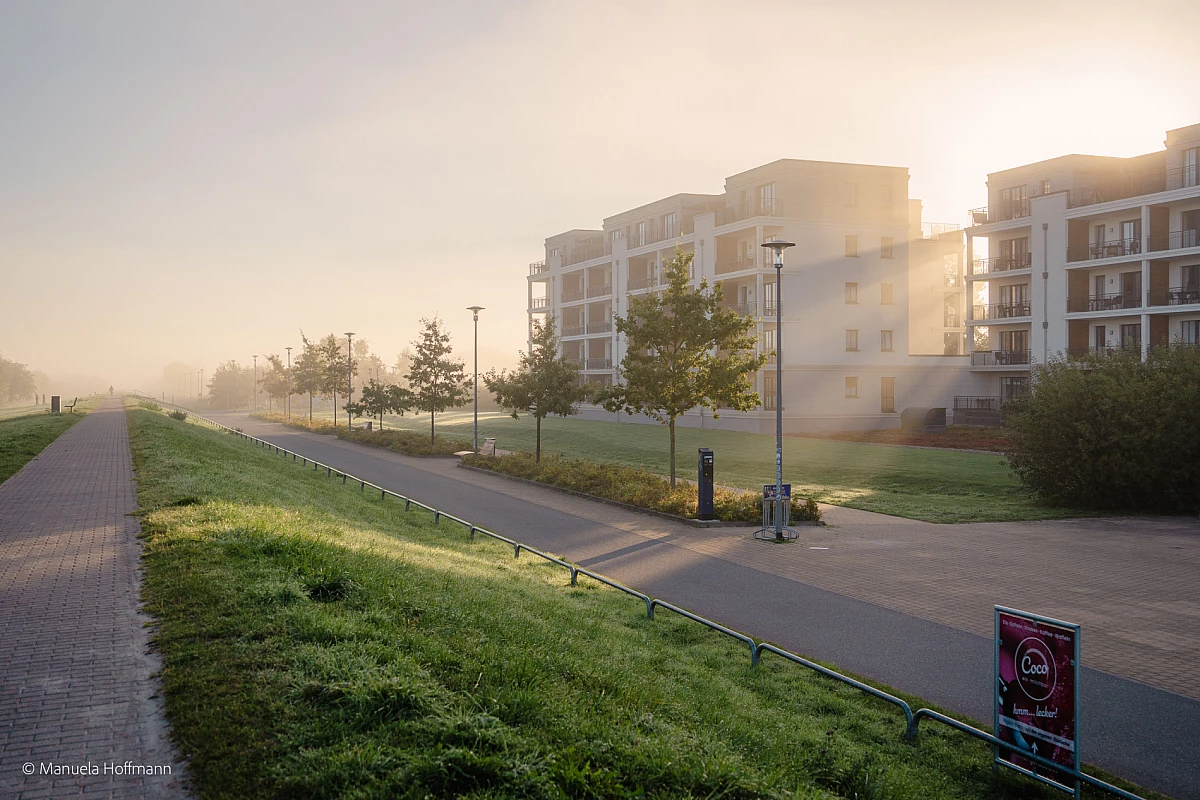 Blick auf den Klosterbau