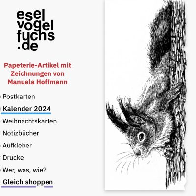 Screenshot der Website